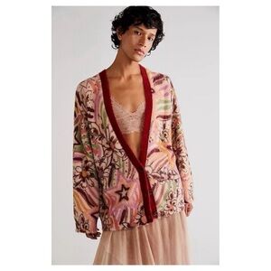 Free People Multicolor Patterned Sweater